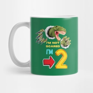 2nd Birthday Dinosaur Mug